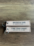 Broken Oar Outfitters Keychain – Find Your Coast