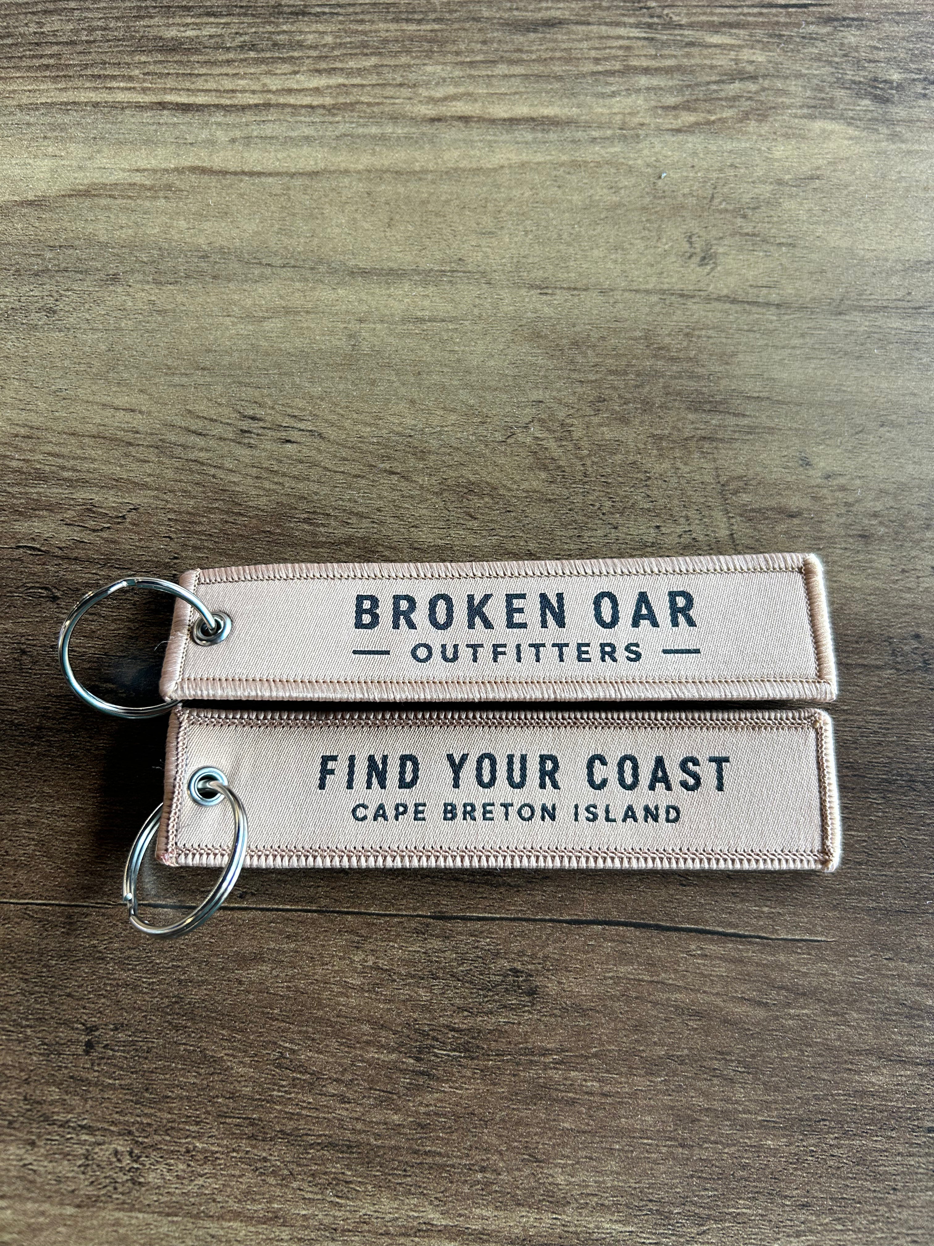 Broken Oar Outfitters Keychain – Find Your Coast